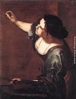Artemisia Gentileschi Self-Portrait as the Allegory of Painting painting